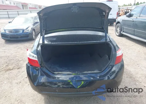 2015 Toyota Corolla Le из США, поврежденный, VIN 5YFBURHE4FP341658